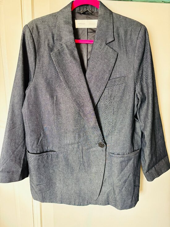 Inwear Jackets & Blazers - Dark Grey Denim Blazer